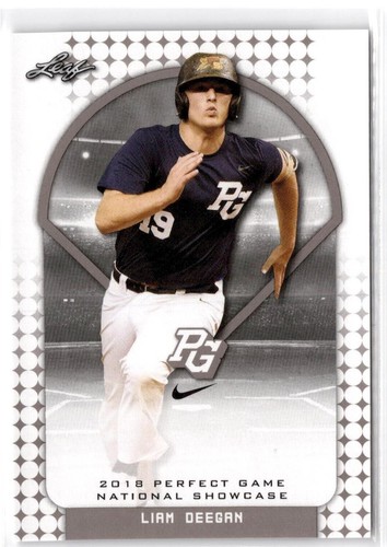 2018 Leaf Perfect Game National Showcase - Liam Deegan #174