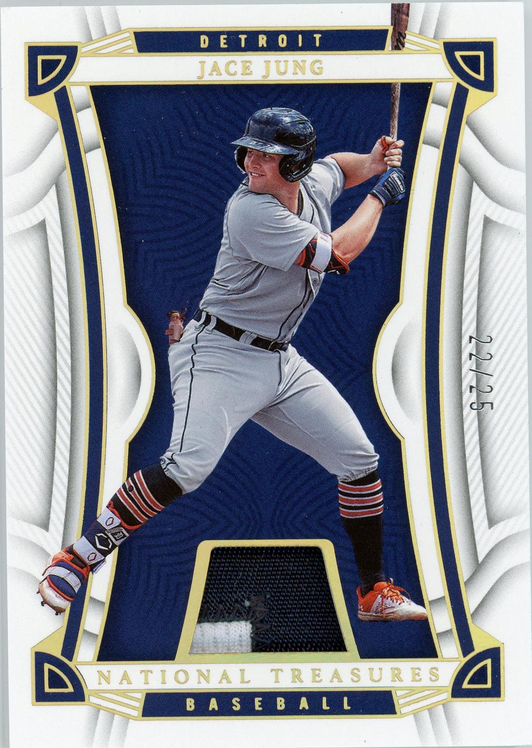 2023 Panini National Treasures - Jace Jung #57