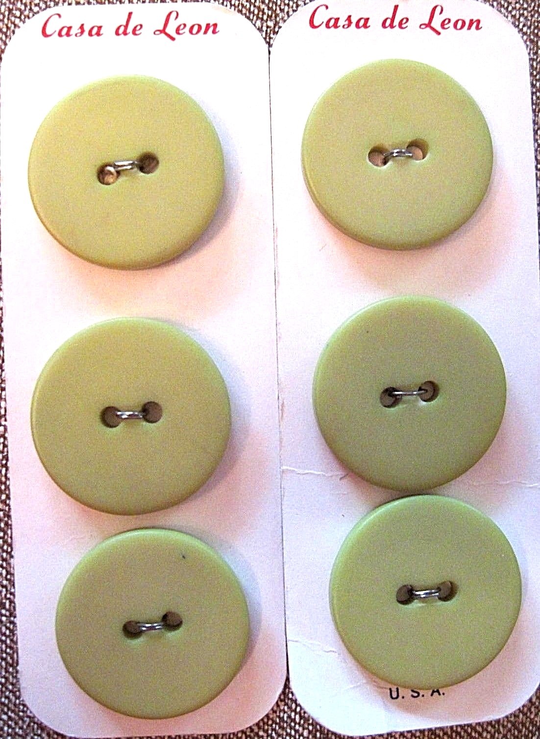 LOT 83 CARDED BUTTONS~