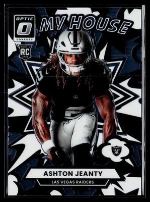 2025 Donruss Optic Ashton Jeanty #4 - My House Raiders