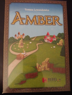  Amber Board Game by Thomas Lewandowicz  Rebel.PL games Very Rare 