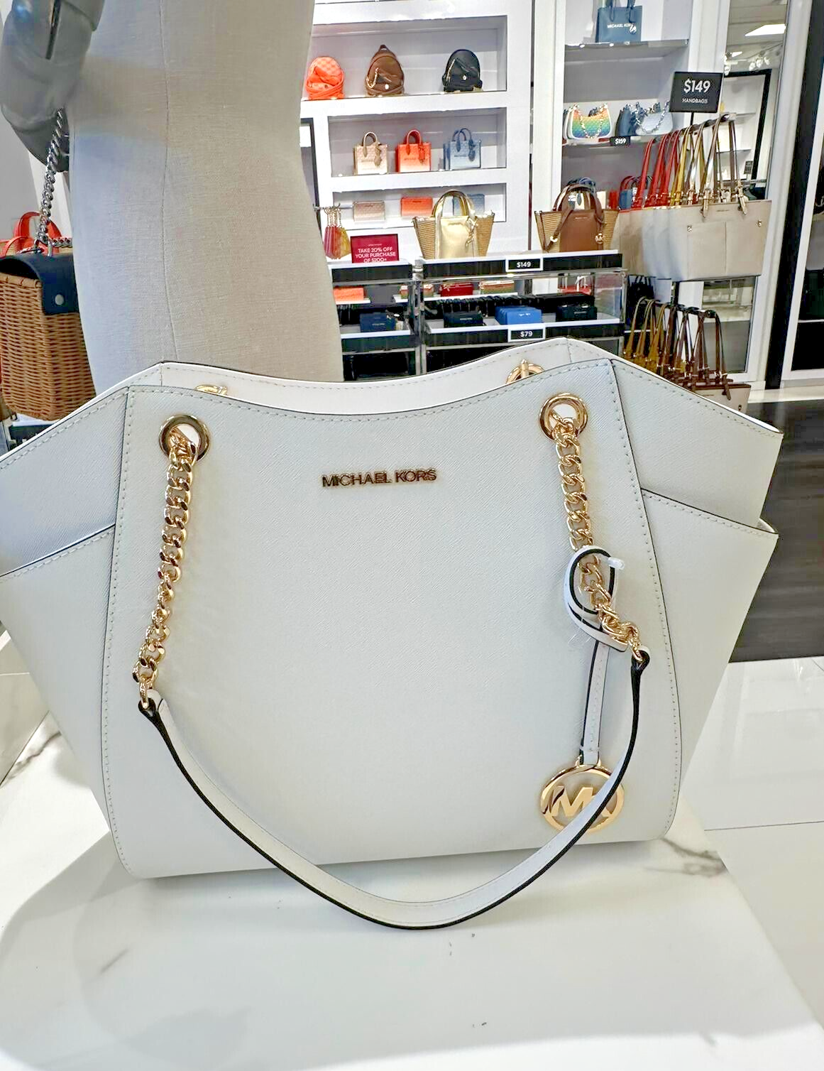 トートバッグ MICHAEL KORS Women Messenger Bags 32F4SETC0L085 White $_57.PNG?set_id=880000500F