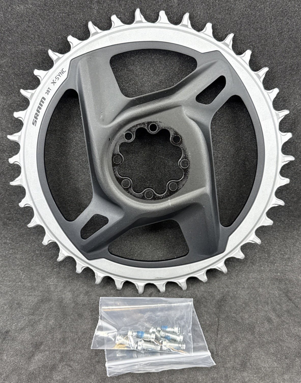 SRAM X-Sync 38-tooth Road 8-Bolt Direct Mount Chainring for