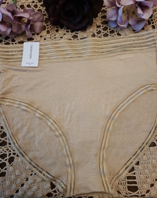 M/6 CALVIN KLEIN  SeXy  Ultra-Soft Wide Lace Modal Modern Brief QD3868 NWT
