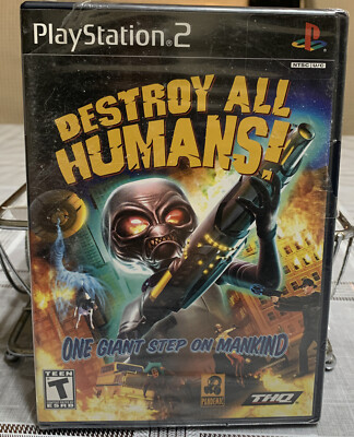 Destroy All Humans (Sony PlayStation 2, 2005) (sealed)