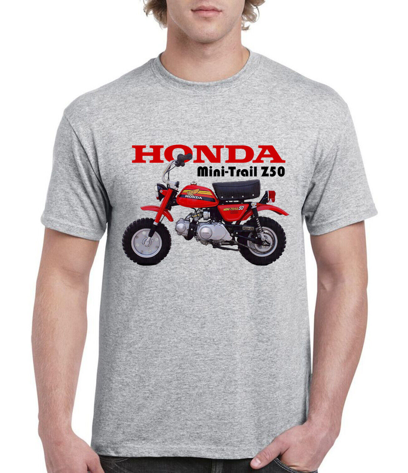 Tシャツ・カットソー HONDA MOTORCYCLE MONKEY 125 Tshirt White