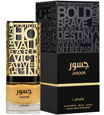 Jasoor Perfume By Lattafa Eau De Parfum 100ml Top Niche Fragrance Men 