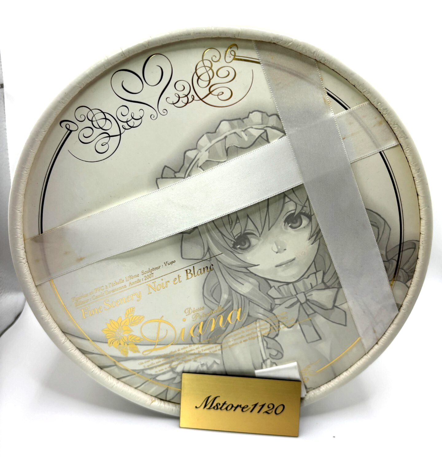 Toranoana FineScenery Noir et Blanc Diana 1/7 Scale PVC