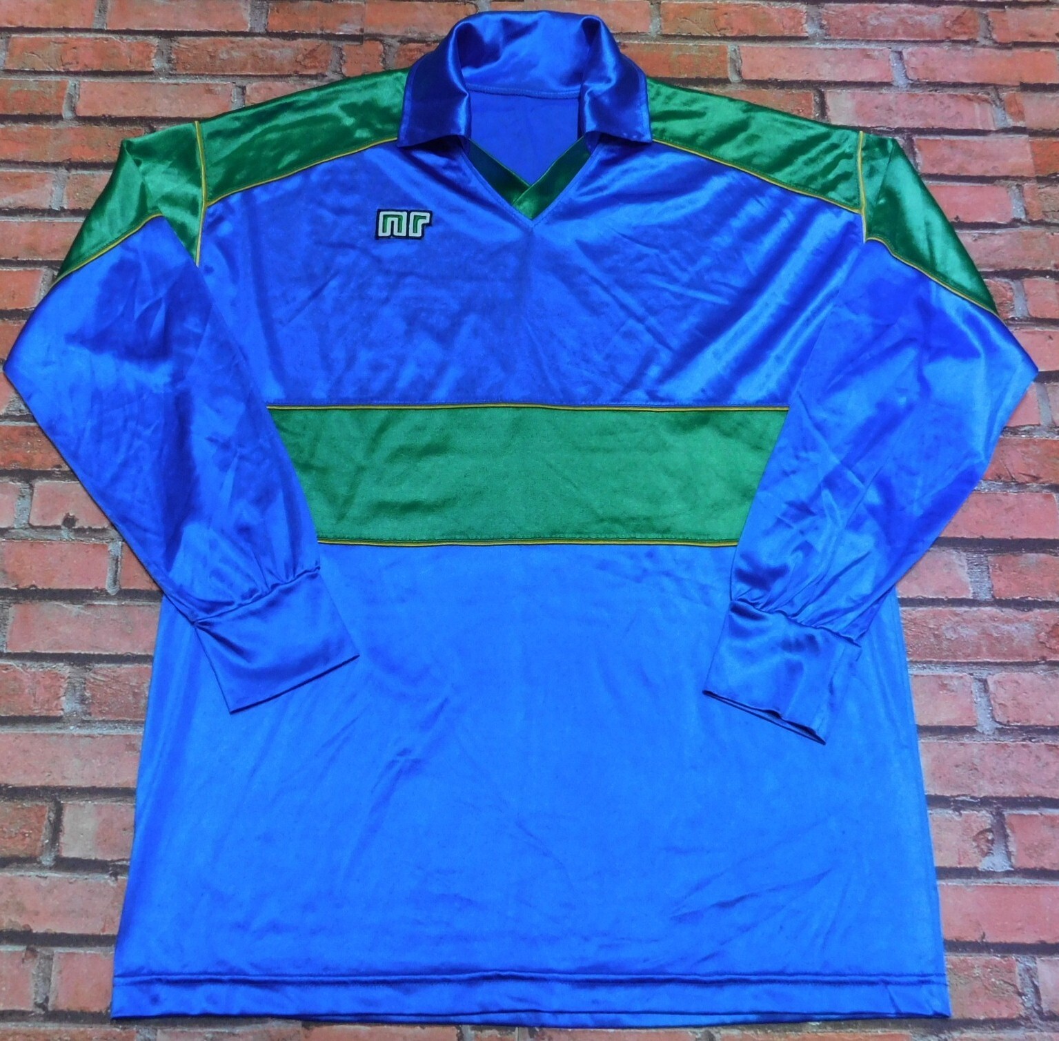 【激レア】ennerrre マルチカラー GK長袖シャツ 90s ENNERRE NR Football Shirt Nolel Goalkeeper Vintage Made In
