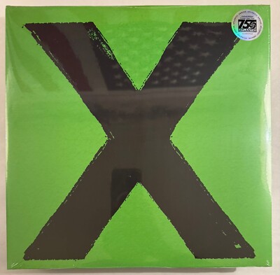 ED SHEERAN   X - LIMITED EDITION CRYSTAL CLEAR VINYL 2XLP NEW - A28