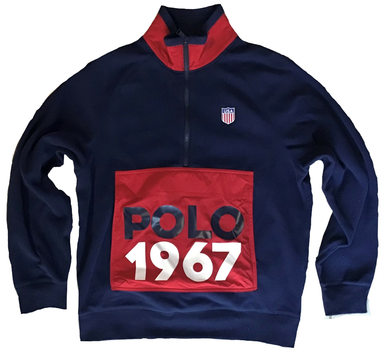 polo half zip jacket