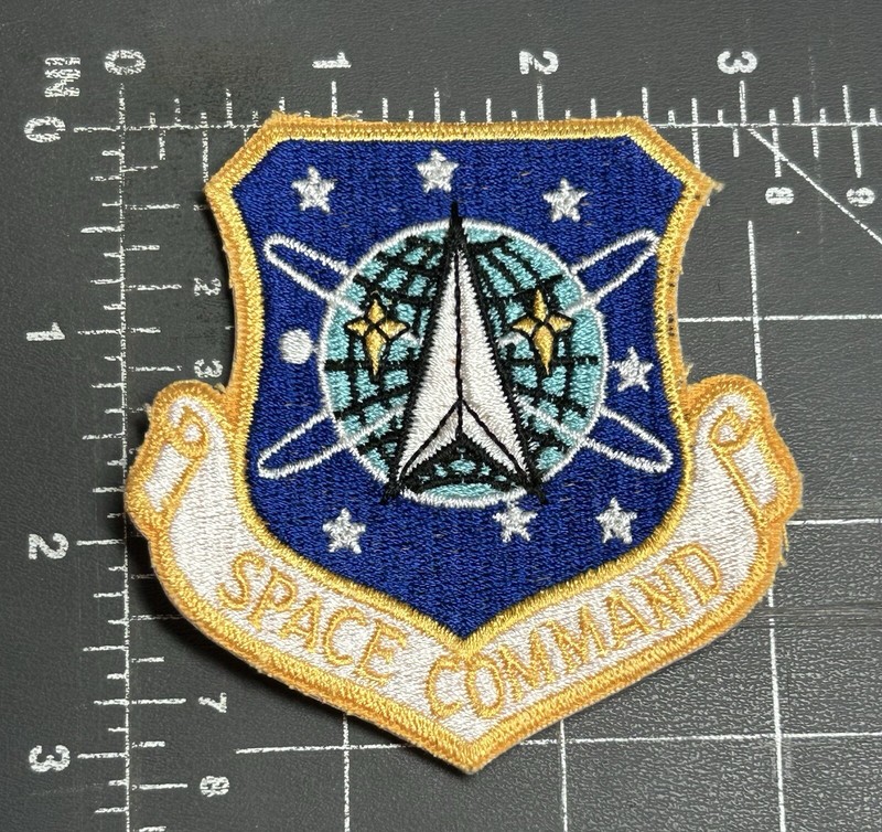 Espace Command ÃTats-Unis Air Force Usaf Ussf Afspc Peterson Afb Base Co Patch