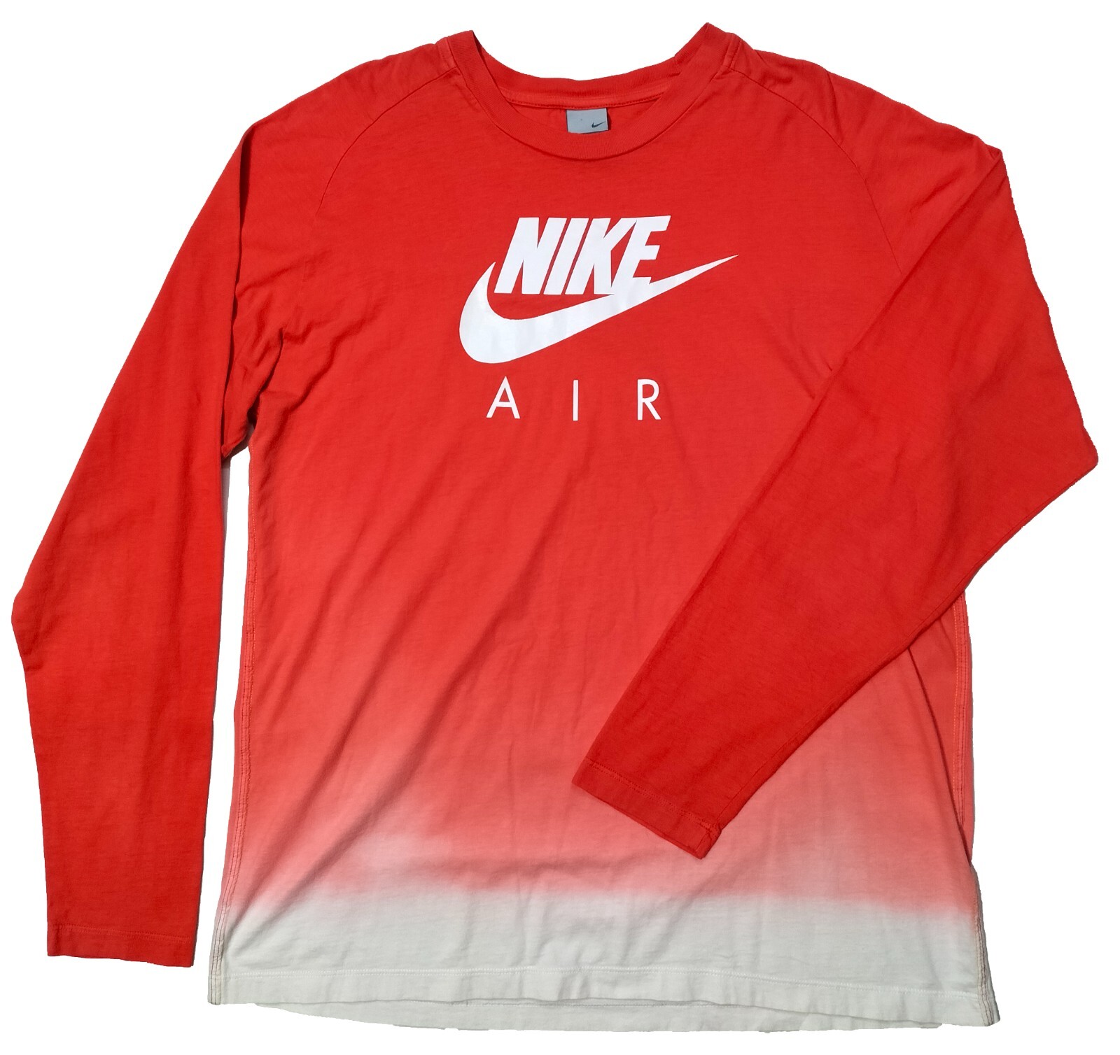90s vintage NIKE ラガーシャツ 長袖 赤タグ L 刺繍 メンズ 送料無料』NIKE ナイキ ラガーシャツ ビッグロゴ SWOOSH XL 赤