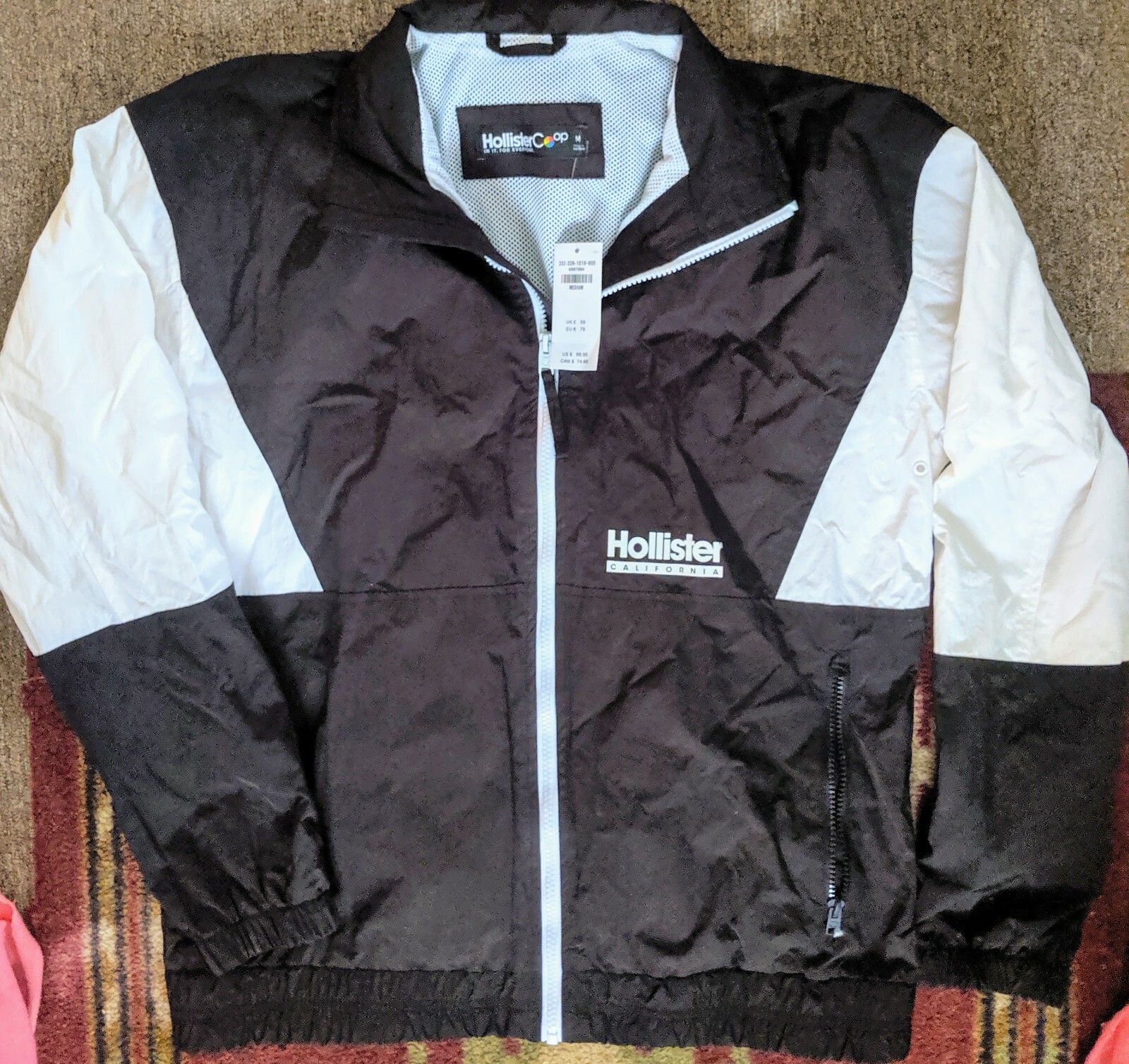 hollister windbreaker