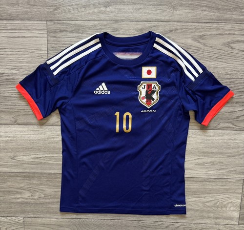 adidas JFA 青 シャツ サッカー インストラクター 非売品 Sサイズ