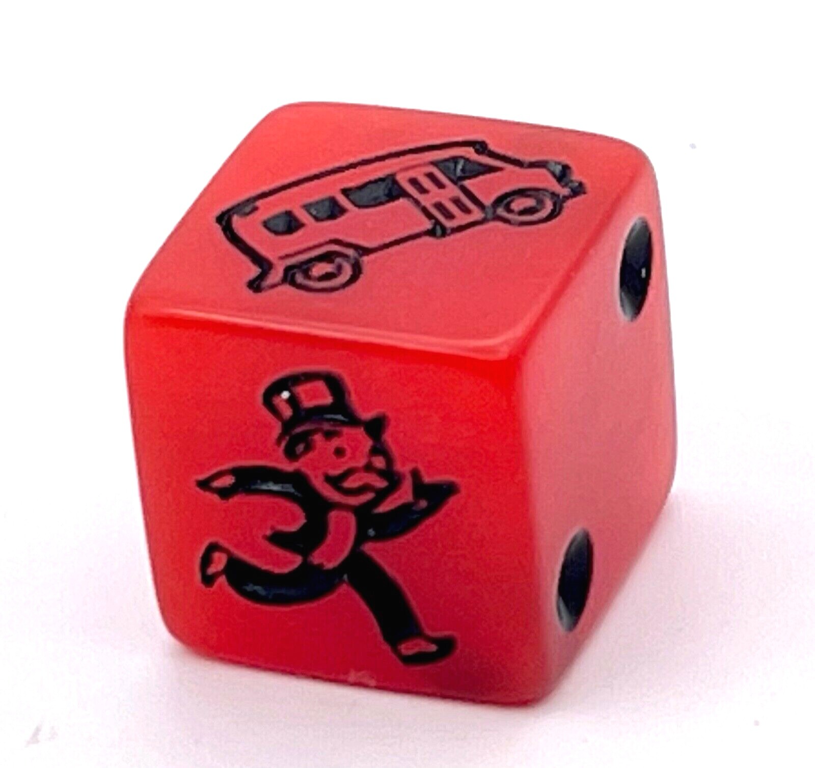 Monopoly Speed Die - Red and Black - Game Replacement Part | eBay