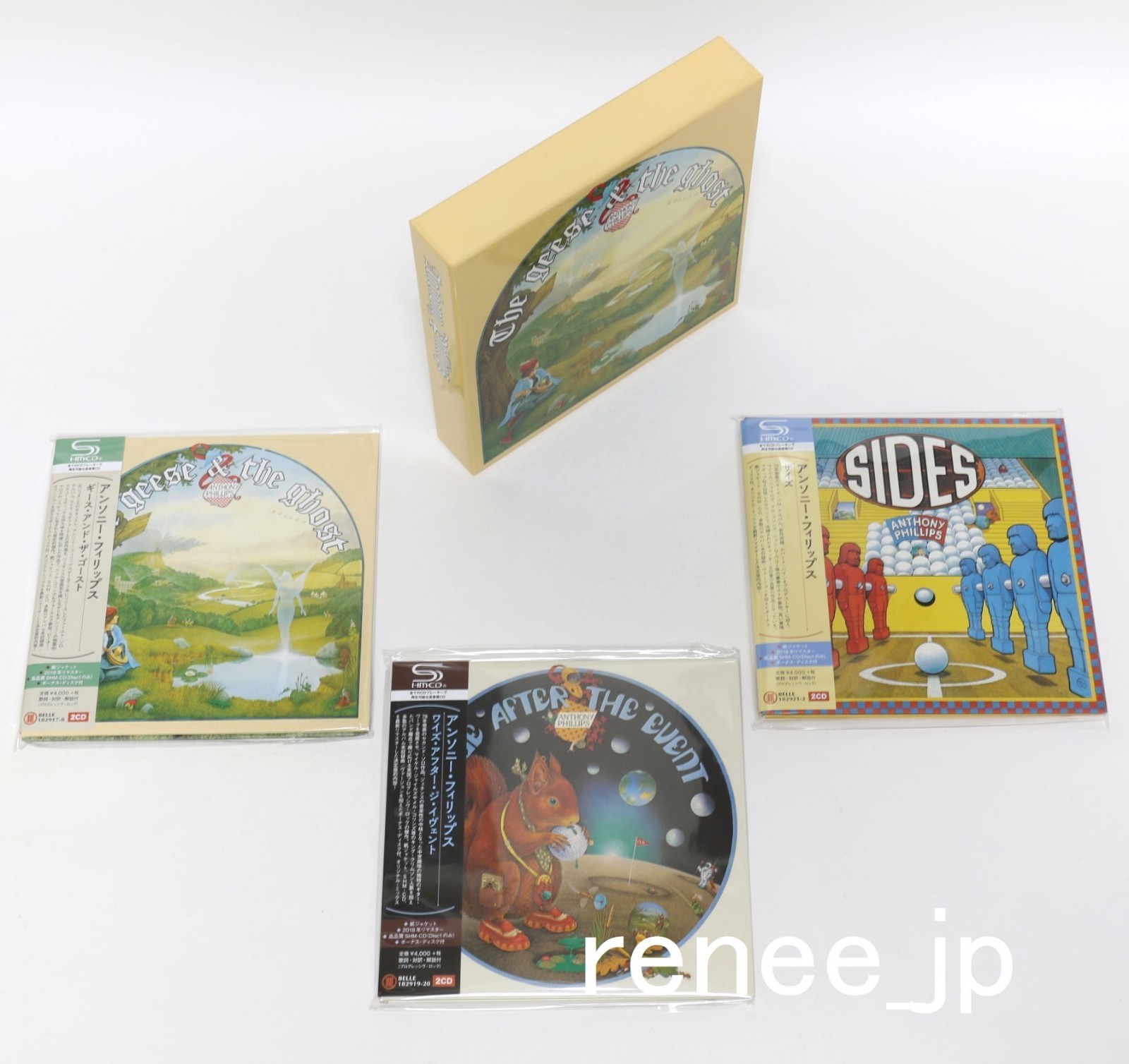 専用出品　CDアルバムセット Anthony Phillips / JAPAN Mini LP SHM-CD x 3 titles + PROMO