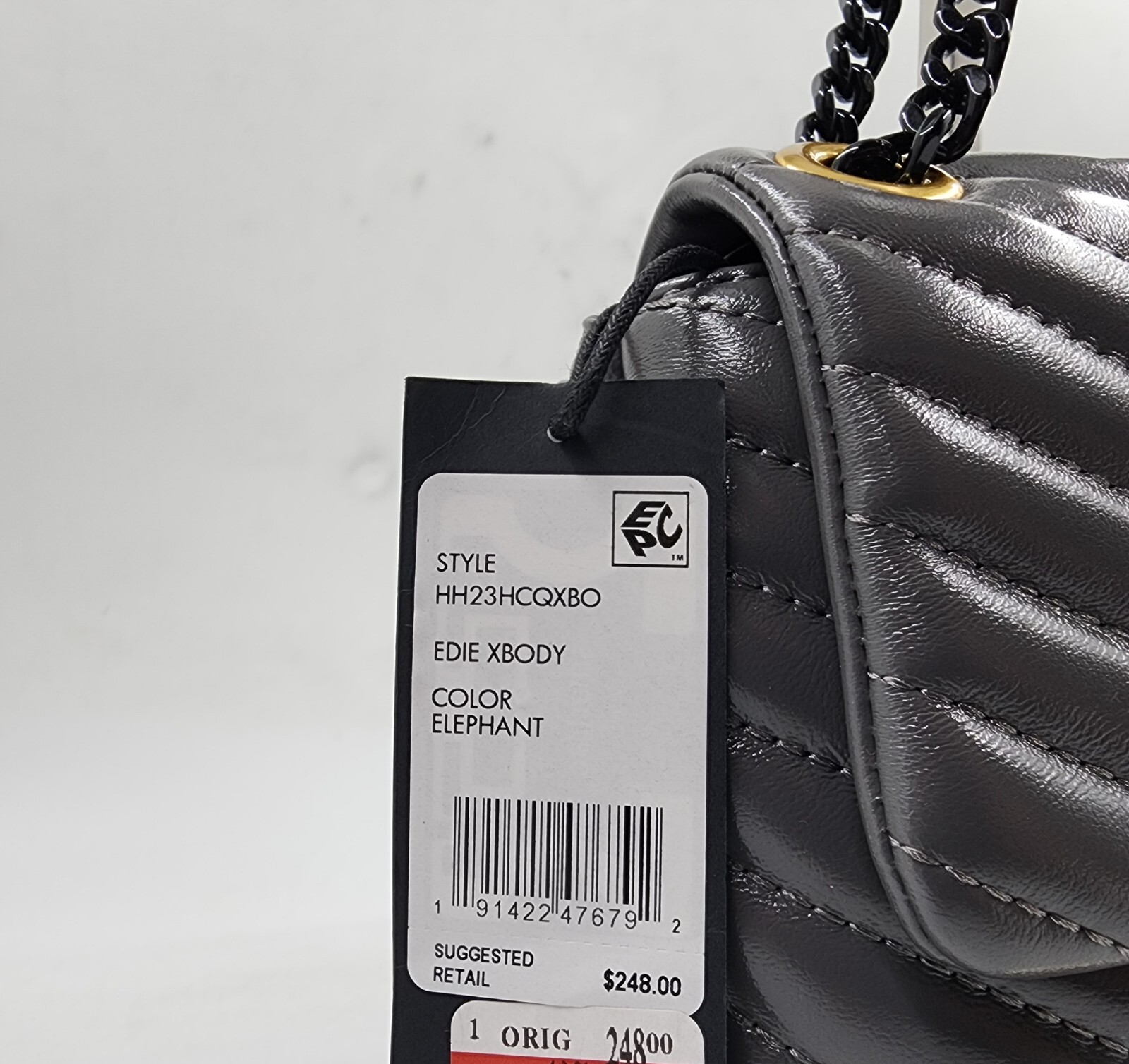 Rebecca Minkoff Edie Crossbody Bag Women's OS Elephant Magnetic Snap Closure - Picture 5 of 19