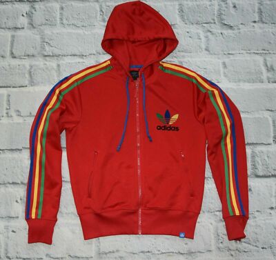 【USED】 adidas track jacket red wine L Adidas Originals Satin Bomber TT Track Top College Jacket