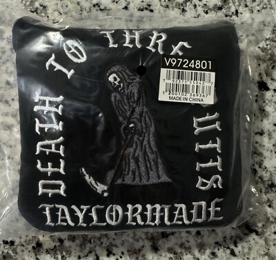 LIMITED TAYLORMADE VAULT  Death to Three Putts   Mallet Headcover NEW! SOLD OUT