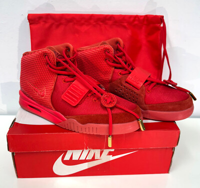 Size 9 - Nike Air Yeezy 2 SP Mid Red October - READ DESCRIPTION