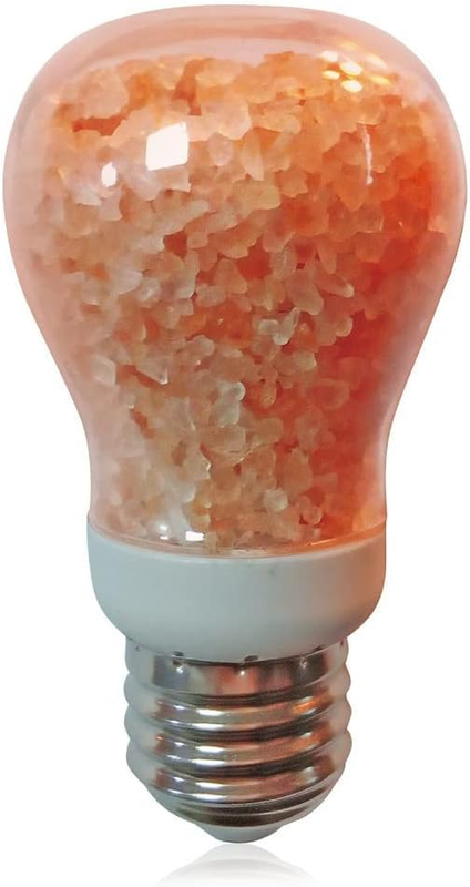 Glow H1651B Natural Salt Bulb, Night Light, Amber Orange, 7 Watts