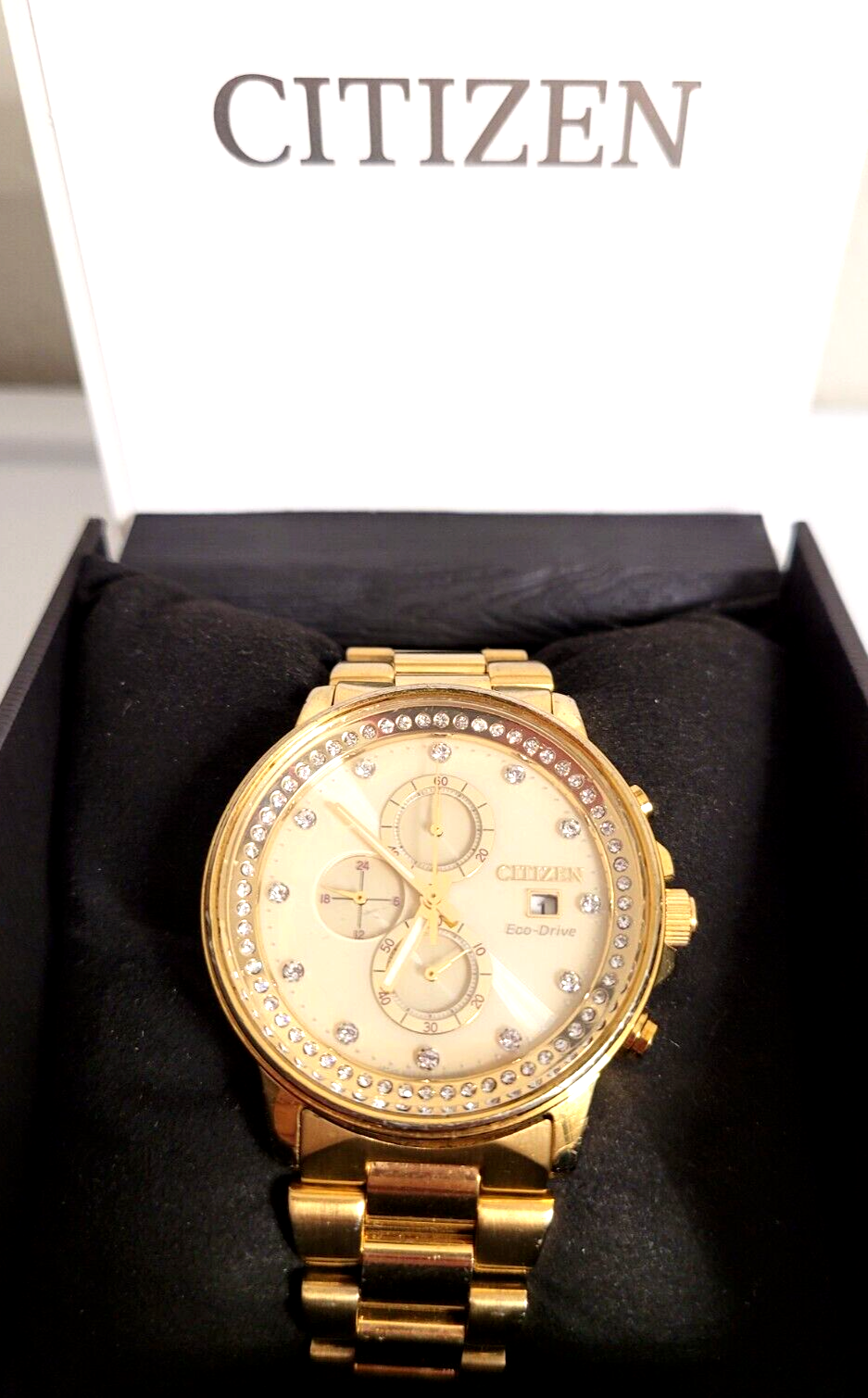 RARE Citizen B612-S092965 Nighthawk Men's Diamond Watch RARE Citizen B612-S092965 Nighthawk Men's Diamond Watch