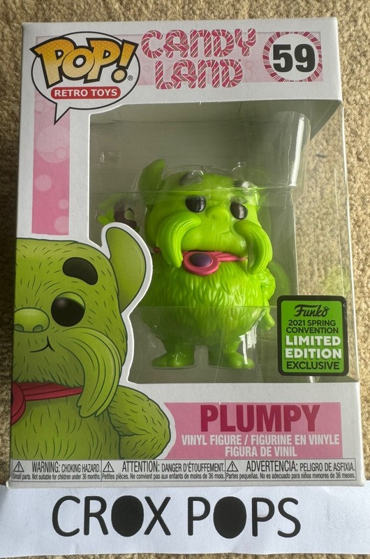 Plumpy Eccc 59 Candy Land Funko Pop Vinyl New In Mint Box + Protector