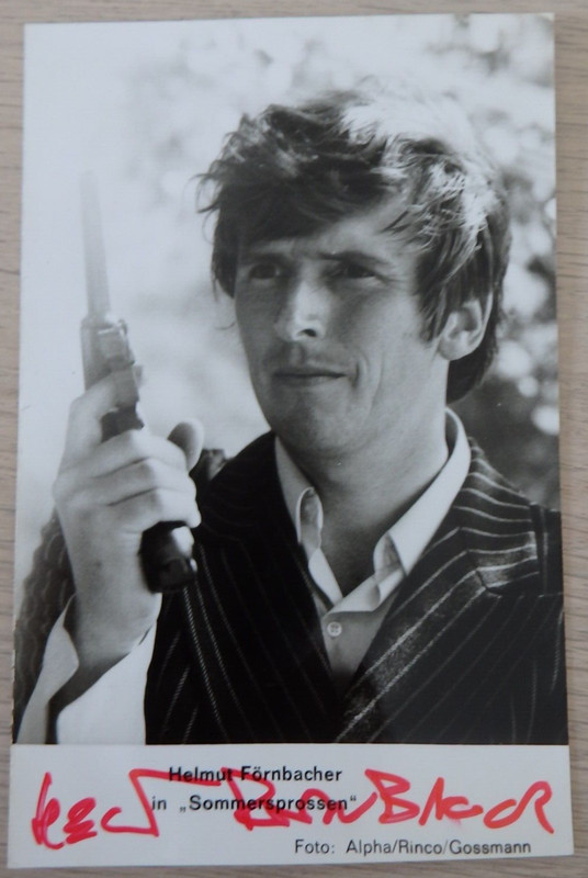 Autogramm Schweizer Schauspieler Und Regisseur Helmut FÃ¶Rnbacher (104864)