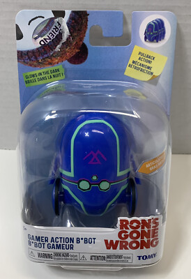 Ron's Gone Wrong Gamer Action B*Bot Figure  NEW Glows