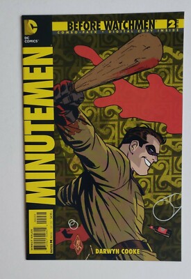 Before Watchmen Minuteman #2 Combo Variant Cover Art By Darwyn Cook  DC Comics