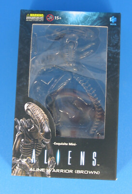 Aliens Brown Aline Warrior Xenomorph 4'' Action Figure MIB 2021 Mini Hiya Toys