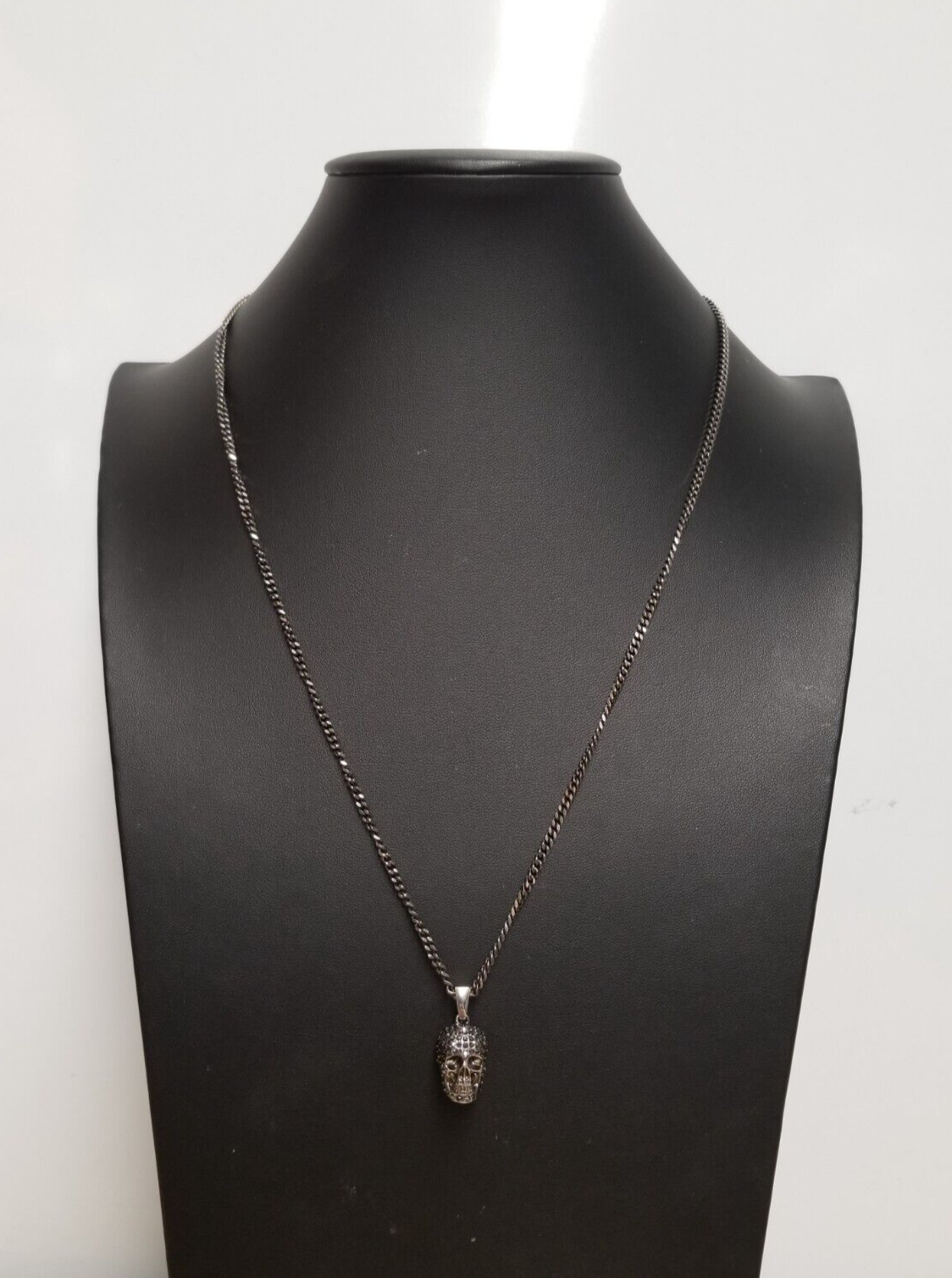 アクセサリーその他 MCQUEEN 'Skull' necklace 27607975_57381778_600.jpg