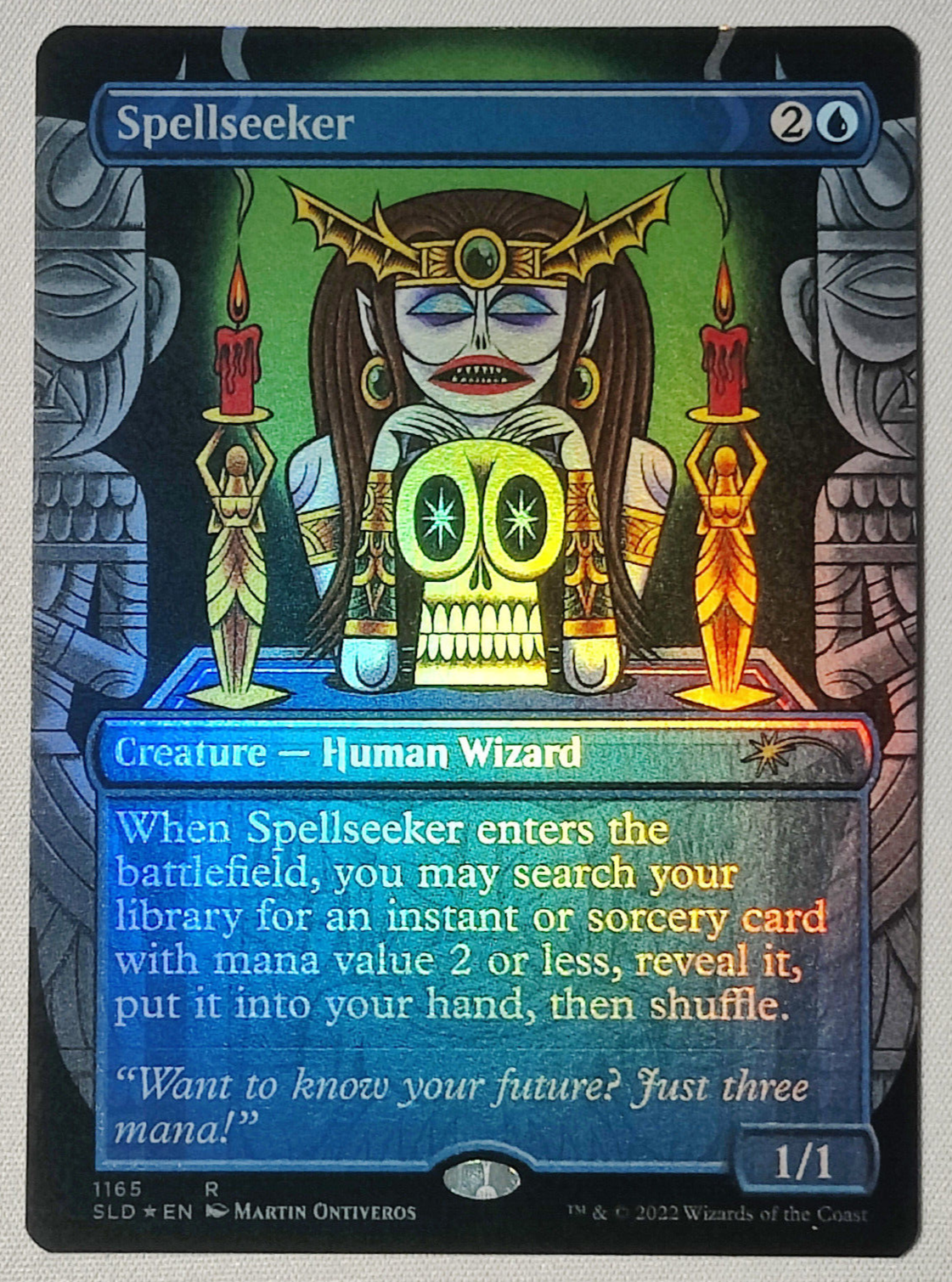 MTG Secret Lair Spellseeker #1165 -SLD Wizards of the Street