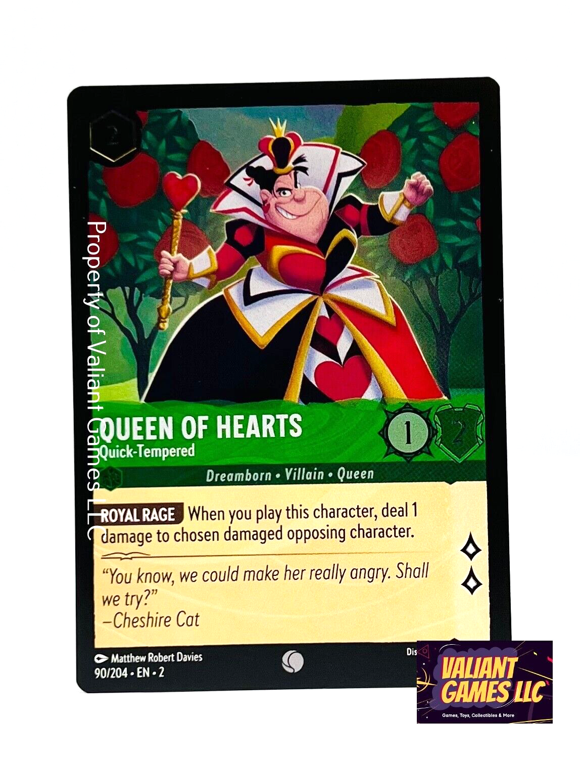 FOIL ロルカナ Lorcana Queen Hearts エラーカード $_57.PNG?set_id=880000500F
