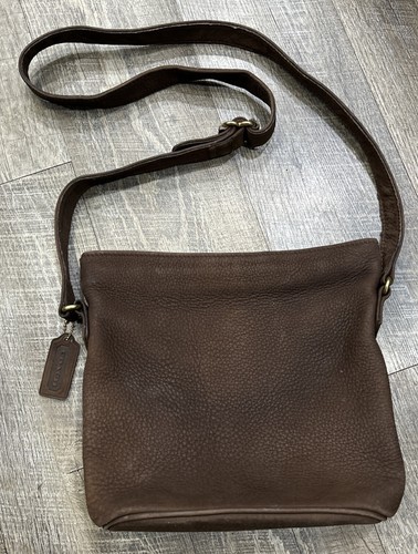 極美品✨vintage coach old ホーボー バケツ brown Coach Vintage Leather Woman's Shoulder Bag Hobo Circle