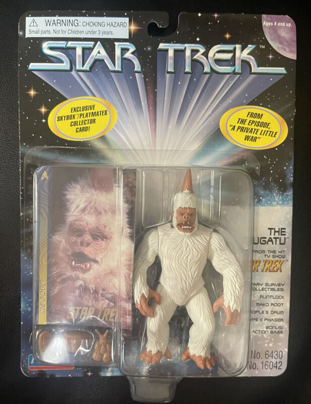 Star Trek Original Series “THE MUGATU” Action Figure w/ Collector Card & Base
