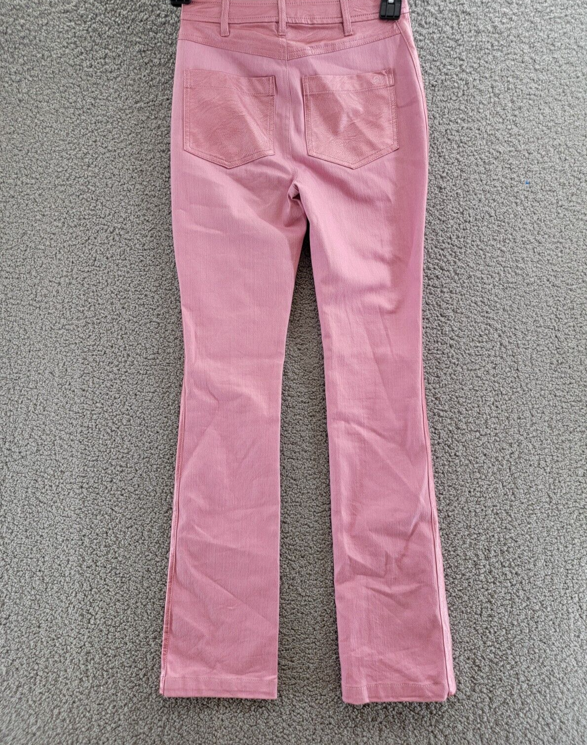 Cinq à Sept Presely Mid-Rise Straight-Leg Pants Women's 00 Quartz Button Zip - Picture 9 of 17