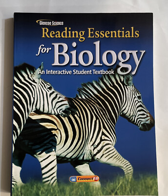 Reading Essentials for Biology An Interactive Student Textbook High School Grade