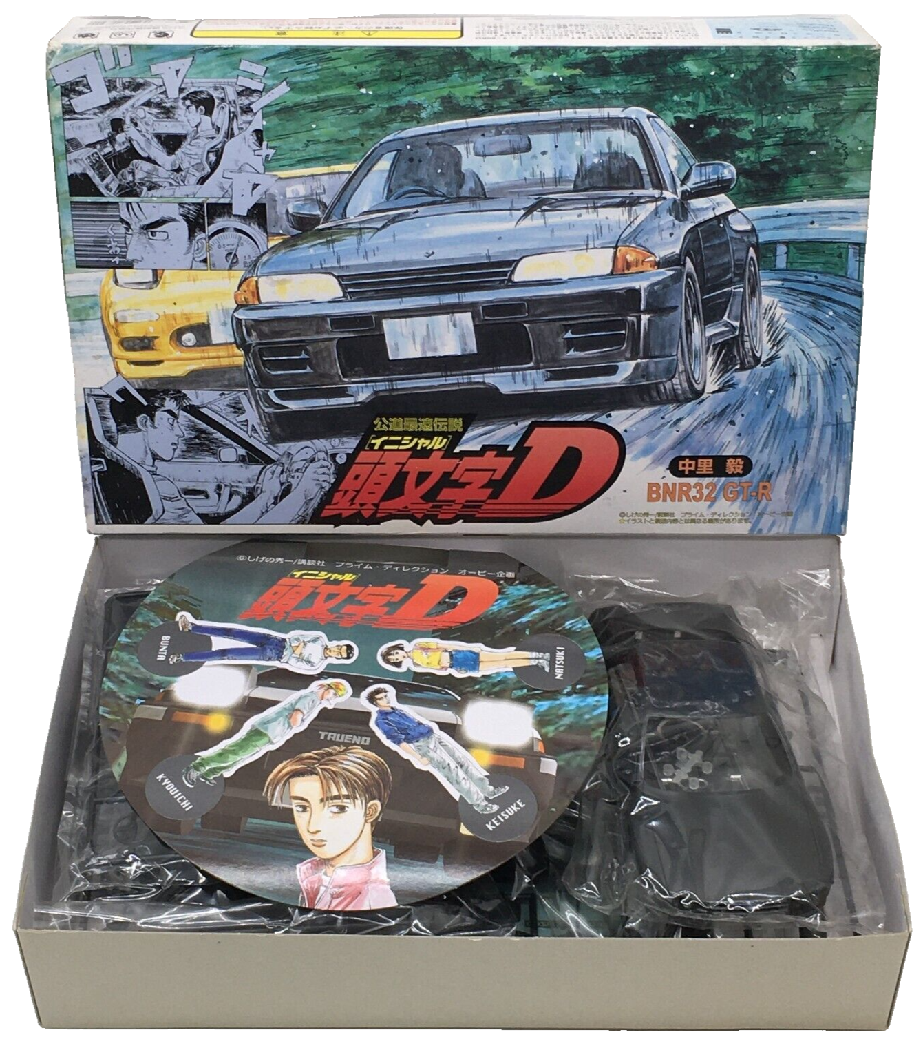 Initial D 1/24 Takeshi Nakazato BNR32 GT-R Nissan Plastic
