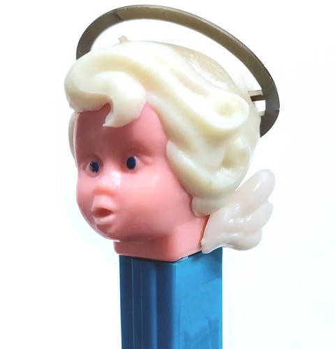 RARE VINTAGE 1960'S CHRISTMAS ANGEL NO FEET PEZ DISPENSER