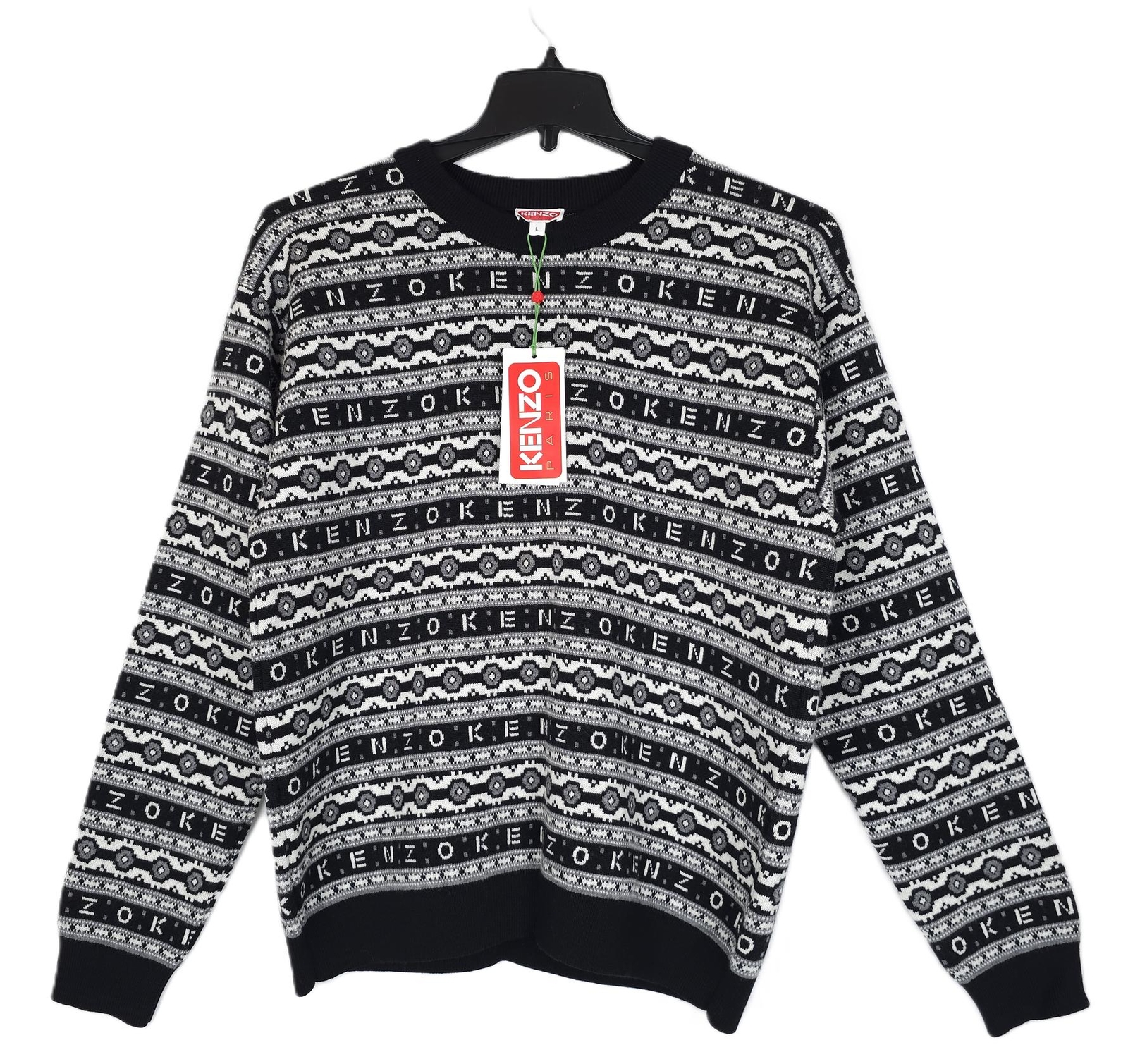 【送料&関税込】Kenzo Jacquard Wool Sweater $_57.JPG?set_id=880000500F