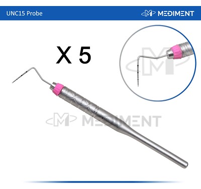 5 X Dental Periodontal Probe UNC15-William Probe Pocket Depth dentistry