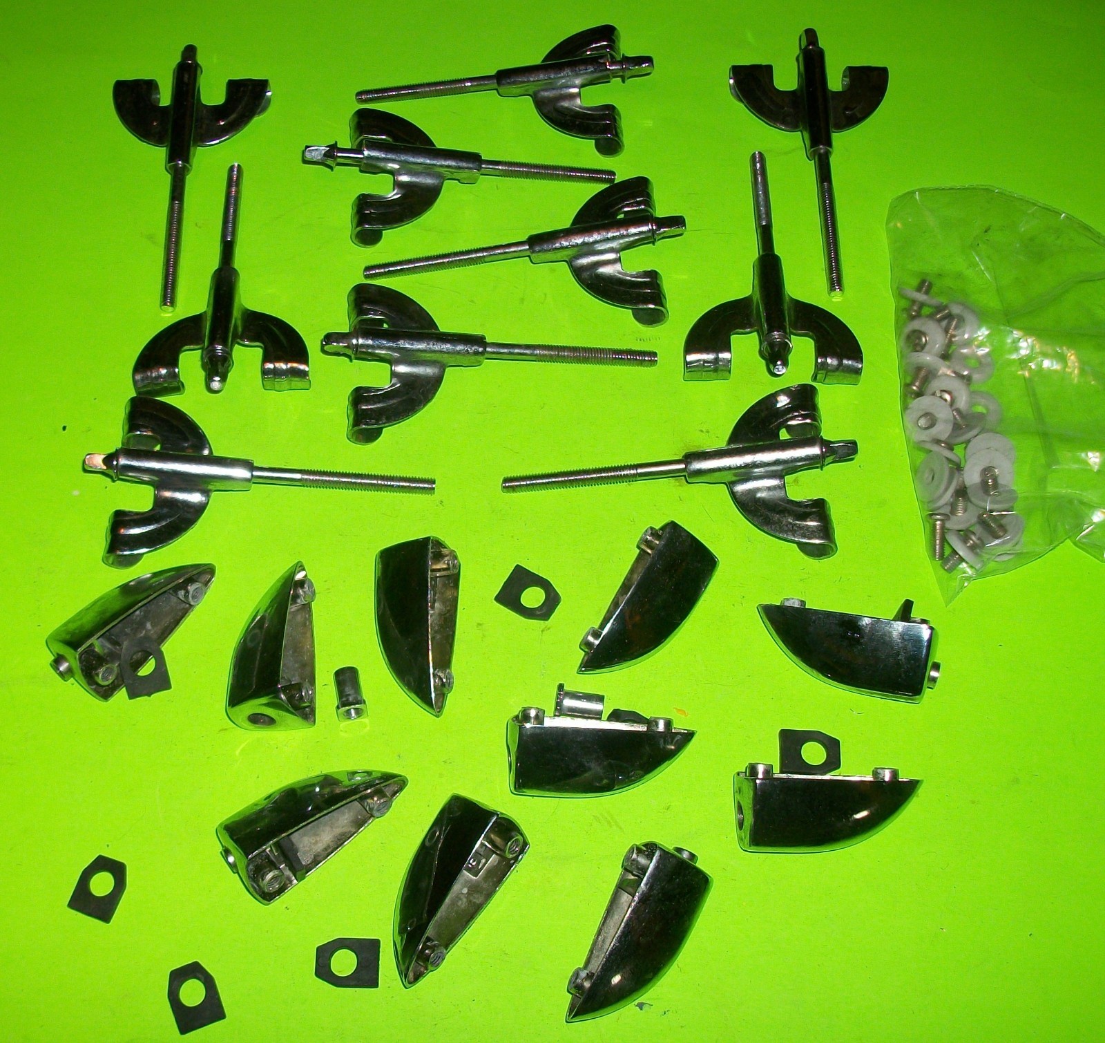 10 GAMMON Bass Drum LUGS, Claws, and Rods - (G10)