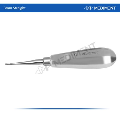 Dental Elevator  3mm Straight  Root Luxating Instruments