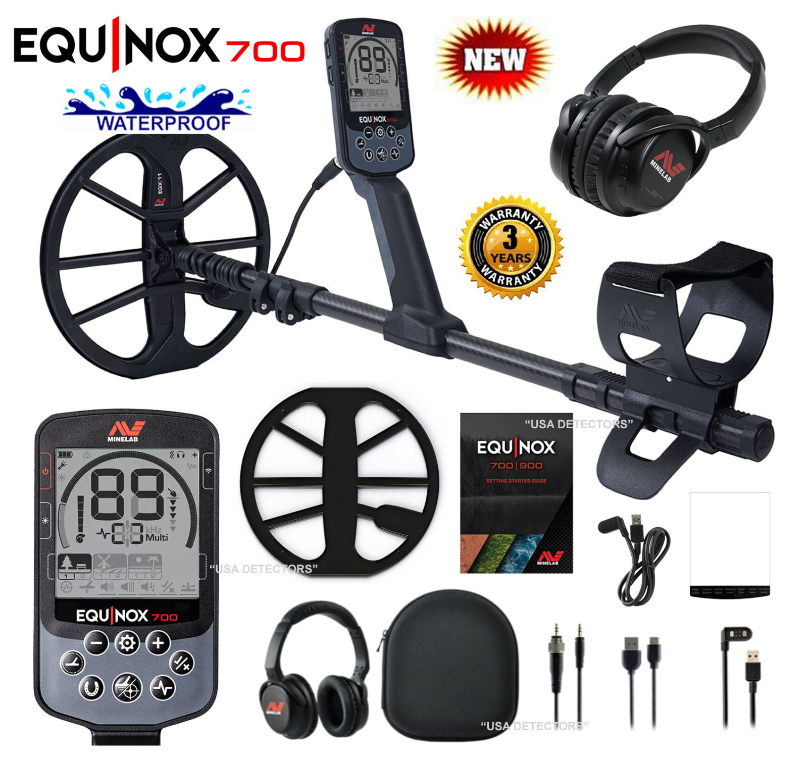 Coil | New Minelab Equinox 700 Metal Detector