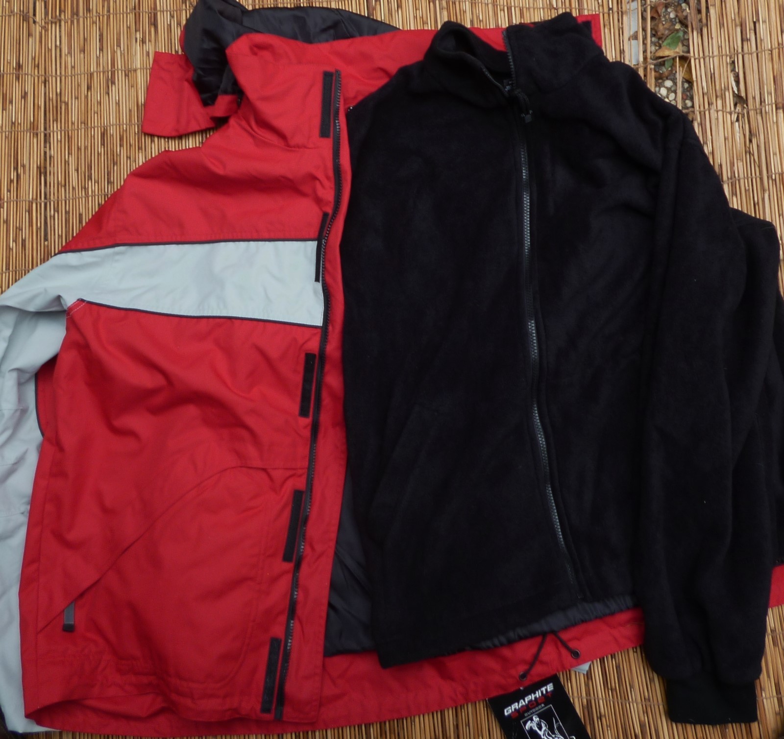 GRAPHITE SPORT MENS OUTDOOR TECHWEAR 3 IN 1 INTERCHANGE