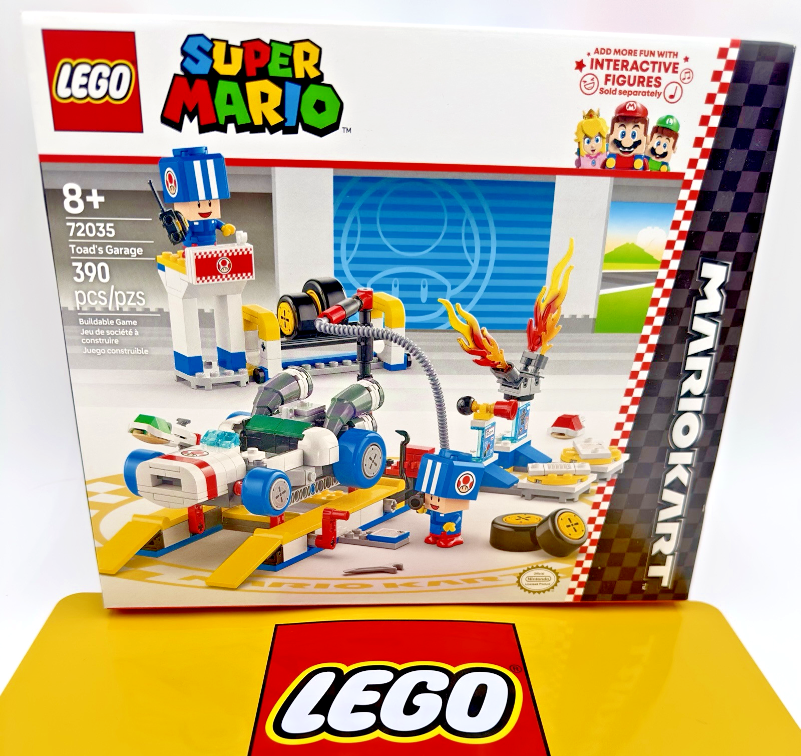 マリオ LEGO Super Mario: Mario Kart-Toad's Garage (72035) 673419405669| eBay