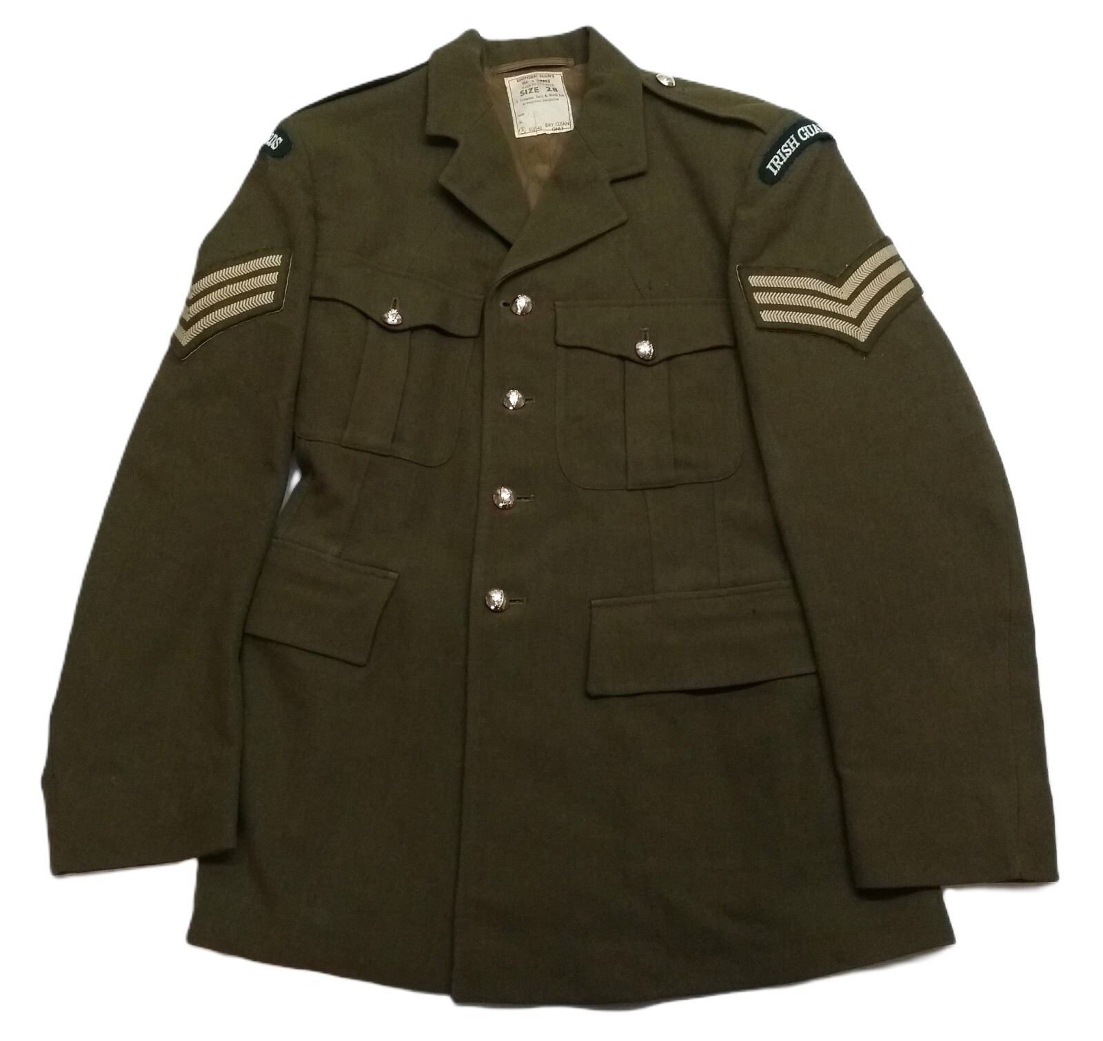 No2 Army Jacket Sergeant Rank British Irish Guards Dress