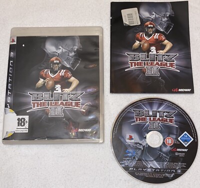 Blitz The League II 2 (PlayStation 3) PS3 Region Free English On Disc Tested CIB